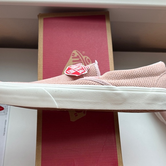 Vans classic suede slip-on sneaker, blush colored. NWT. - Picture 4 of 6